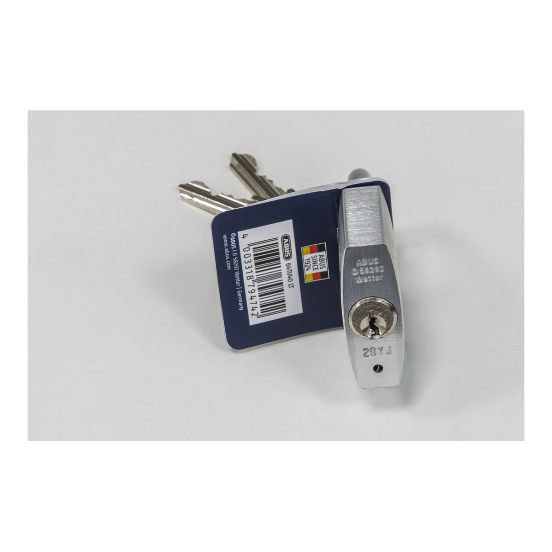 ABUS Cadenas cylindrique 45/30 Twins B/SB Corps de serrure L.29mm MS brillant