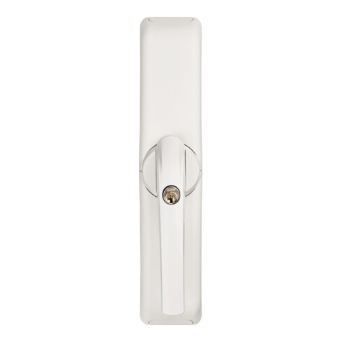 ABUS Fenstergriff weiß mit Funk-Konsole FCA3000, 7/35,Kunststoff weiß lackiert