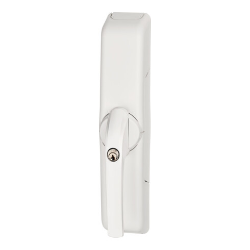 ABUS Fenstergriff weiß mit Funk-Konsole FCA3000, 7/35,Kunststoff weiß lackiert