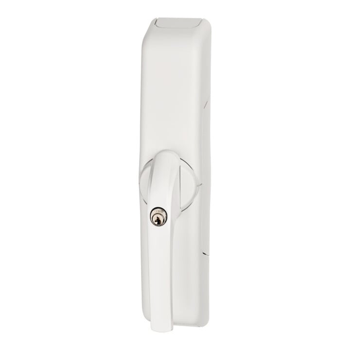 ABUS Fenstergriff weiß mit Funk-Konsole FCA3000, 7/35,Kunststoff weiß lackiert