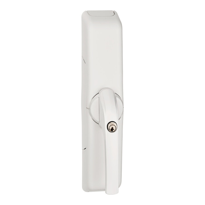 ABUS Fenstergriff weiß mit Funk-Konsole FCA3000, 7/35,Kunststoff weiß lackiert