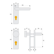 ABUS : Garnitures de protection KFG SB-Header-3