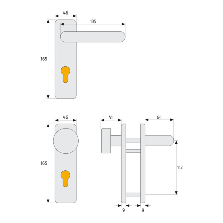 ABUS : Garnitures de protection KFG SB-Header