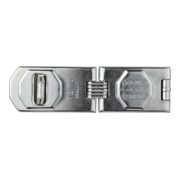 ABUS Loquet articulé avec plaque à œillets 110/155 B/SB acier