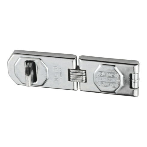 ABUS Loquet articulé avec plaque à œillets 110/155 B/SB acier