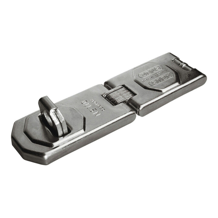 ABUS Loquet articulé avec plaque à œillets 110/155 B/SB acier