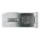 ABUS Loquet de porte avec plaque à œillets 200/95 B/SB acier anticorrosion-1
