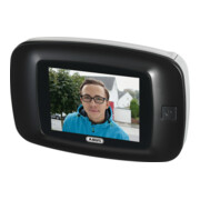 ABUS Œilleton de porte DTS3214 DFNLIESPPDK, 105°, noir, argenté