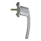 ABUS Poignée de fenêtre verrouillable DK FG200 SB, même clé DR, 7/28-44, argent-2