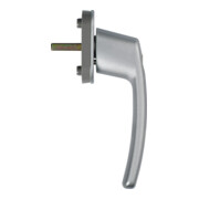 ABUS Poignée de fenêtre verrouillable DK FG200 SB, même clé DR, 7/28-44, argent-5