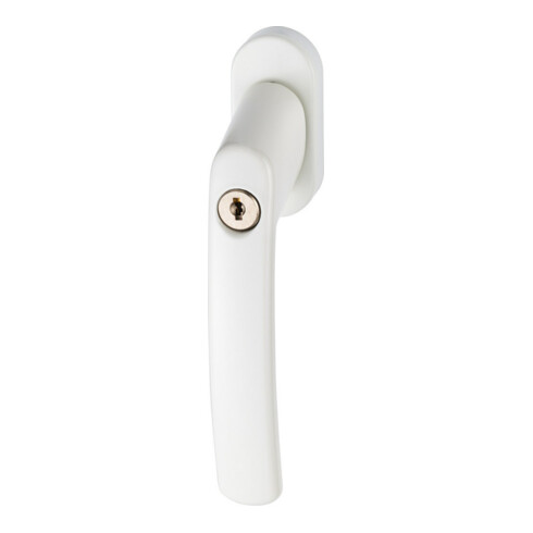 ABUS Poignée de fenêtre verrouillable DK FG200 SB, même clé DR, 7/28-44, blanc