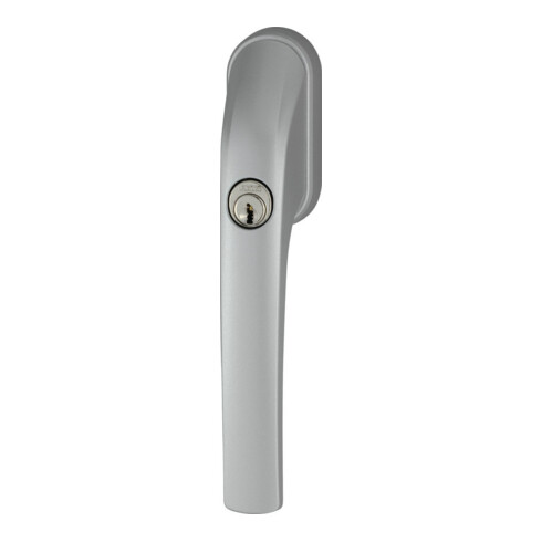 ABUS Poignée de fenêtre verrouillable FG300, même clé 7/32-44, argenté