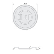 ABUS Sécurité grille GS20 B/SB-3