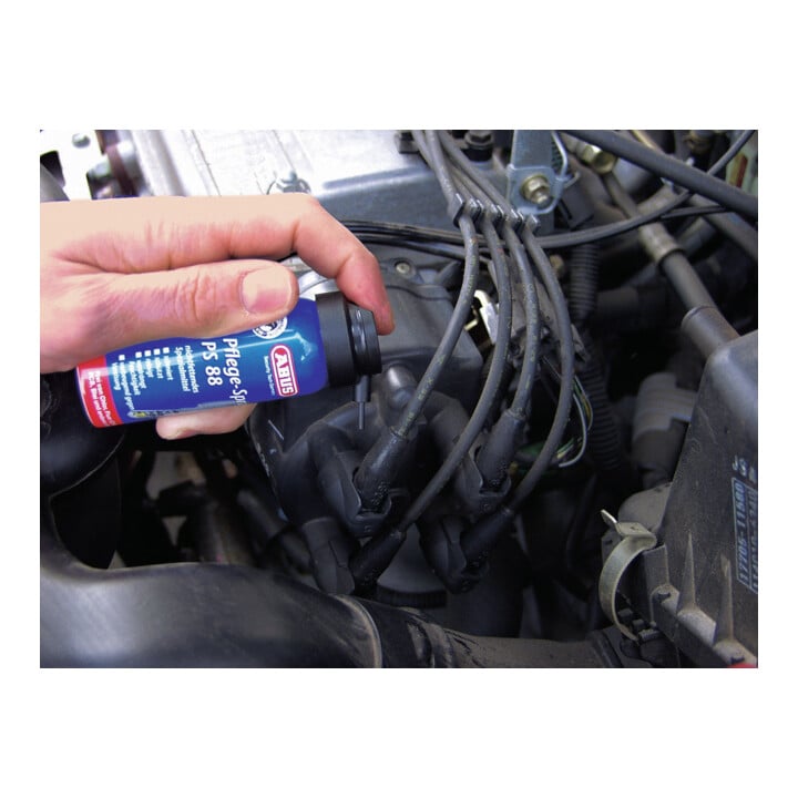ABUS Spray lubrifiant et pénétrant PS88 12 x 125 ml bleu résistant au froid