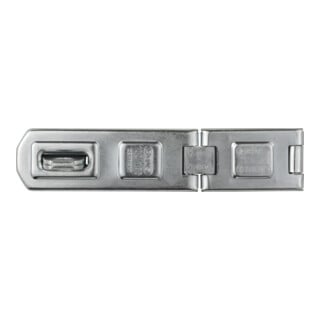 ABUS Targette de porte avec plaque à œillets 100/100 DG B/SB acier anticorrosion