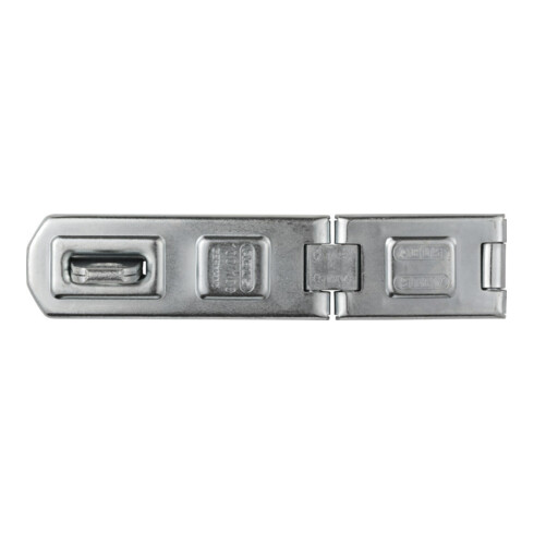 ABUS Targette de porte avec plaque à œillets 100/100 DG B/SB acier anticorrosion