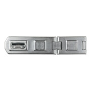 ABUS Targette de porte avec plaque à œillets 100/100 DG B/SB acier anticorrosion