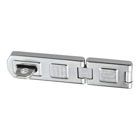 ABUS Targette de porte avec plaque à œillets 100/100 DG B/SB acier anticorrosion