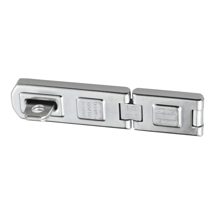 ABUS Targette de porte avec plaque à œillets 100/100 DG B/SB acier anticorrosion