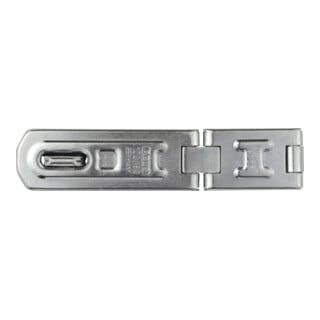 ABUS Targette de porte avec plaque à œillets 100/80 DG acier anticorrosion