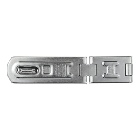 ABUS Targette de porte avec plaque à œillets 100/80 DG acier anticorrosion