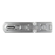 ABUS Targette de porte avec plaque à œillets 100/80 DG acier anticorrosion