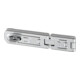 ABUS Targette de porte avec plaque à œillets 100/80 DG acier anticorrosion-2