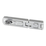 ABUS Targette de porte avec plaque à œillets 100/80 DG acier anticorrosion-2