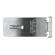 ABUS Targette de porte avec plaque à œillets 200/115 B/SB acier anticorrosion-1