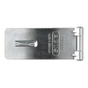 ABUS Targette de porte avec plaque à œillets 200/115 B/SB acier anticorrosion