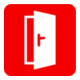 ABUS : Verrou de porte 7010 B EK