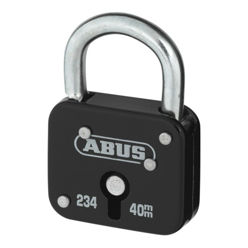 ABUS Vorhangschloss 234/40 Stahl, schwarz