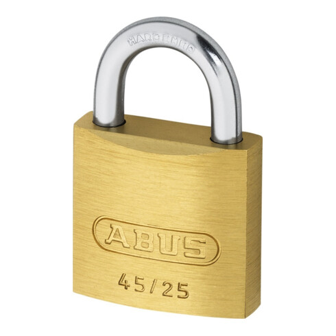 ABUS Vorhangschloss 45/25 Lock-Tag Messing massiv