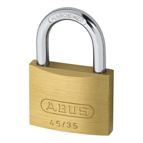 ABUS Vorhangschloss 45/35 Lock-Tag Messing massiv