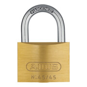 ABUS Vorhangschloss 45/45 Lock-Tag Messing massiv