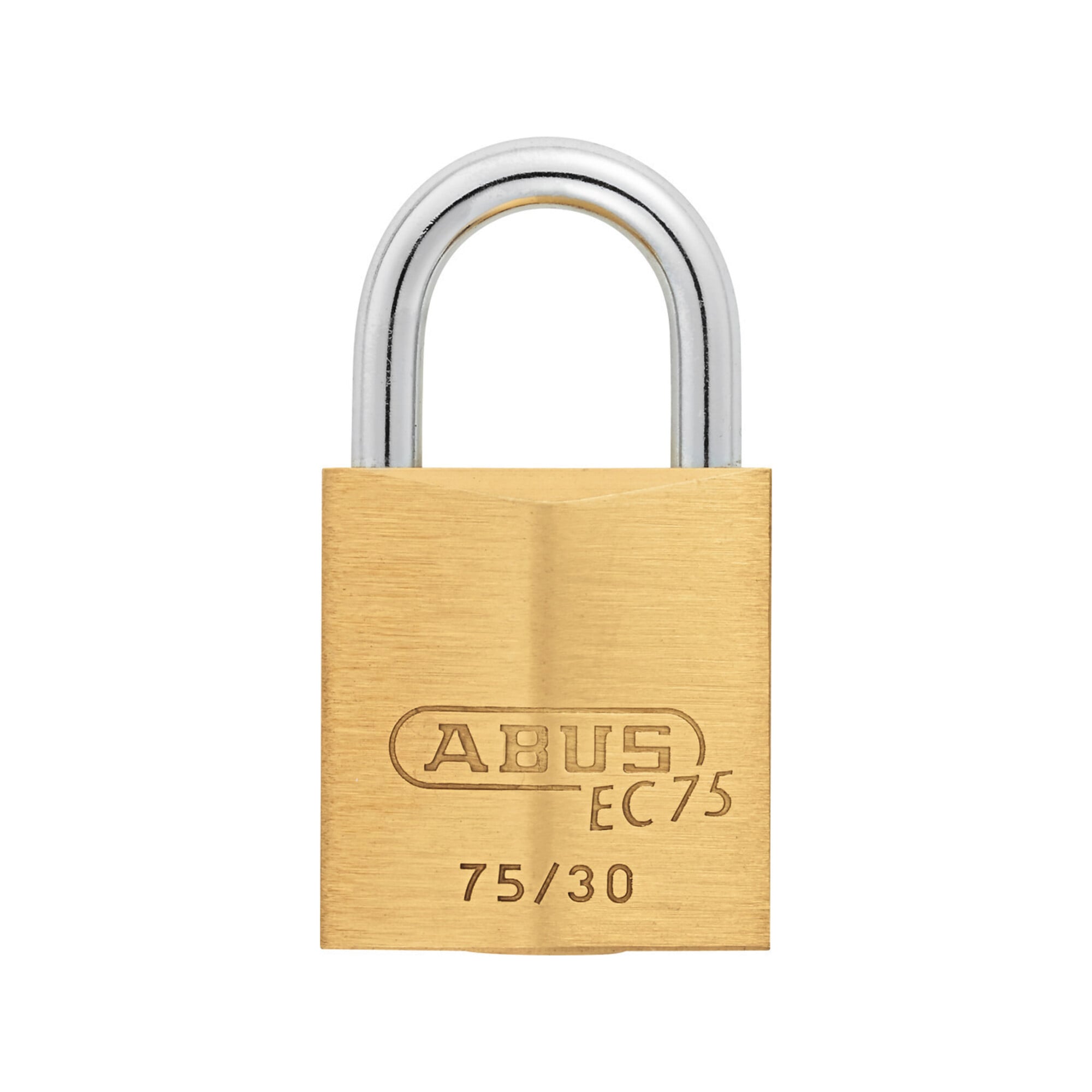 ABUS Vorhangschloss 75/30 Lock-Tag Messing massiv