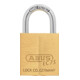 ABUS Vorhangschloss 75/30 Lock-Tag Messing massiv-4