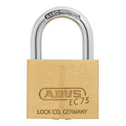 ABUS Vorhangschloss 75/40 Lock-Tag Messing massiv