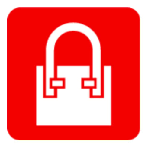 ABUS Vorhangschloss 85/30, Messing massiv
