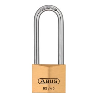 ABUS Vorhangschloss 85/40HB63 Messing massiv