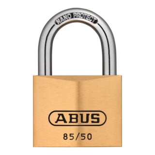 ABUS Vorhangschloss 85/50 Messing massiv