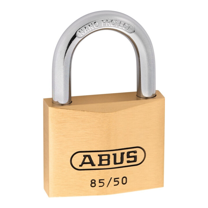 ABUS Vorhangschloss 85/50 Messing massiv