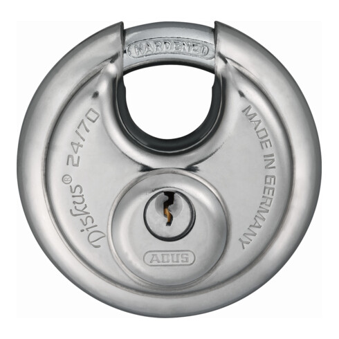 ABUS Vorhangschloss Diskus 24/70 Lock-Tag Edelstahl