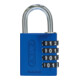 ABUS Zahlen-Vorhangschloss 144/40 Lock-Tag Aluminium, blau-2
