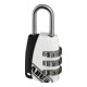 ABUS Zahlen-Vorhangschloss Color 155/20 B/ DFNLIESPP Zinkdruckguss, weiß-2