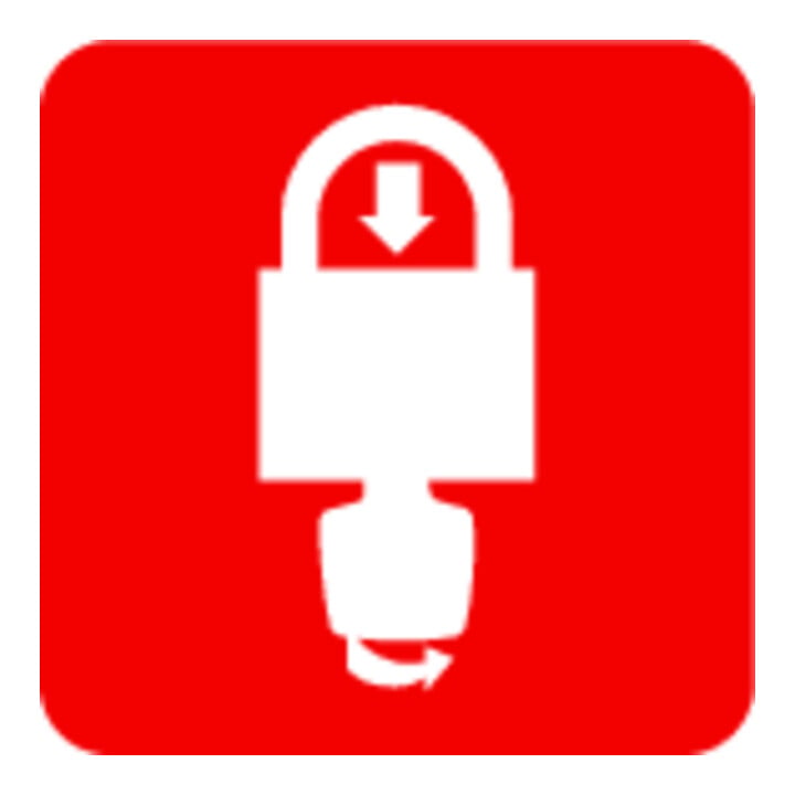 ABUS Zylindervorhangschloss 24IB/60 Corps de serrure L.60mm inox diff. clé