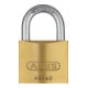 ABUS Zylindervorhangschloss 45/40 Twins B/SB Corps de serrure L.39mm MS brillant-1