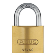 ABUS Zylindervorhangschloss 45/40 Twins B/SB Corps de serrure L.39mm MS brillant