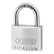 ABUS Zylindervorhangschloss 64TI/40 Corps de serrure L.40mm Titalium, clés variées-4