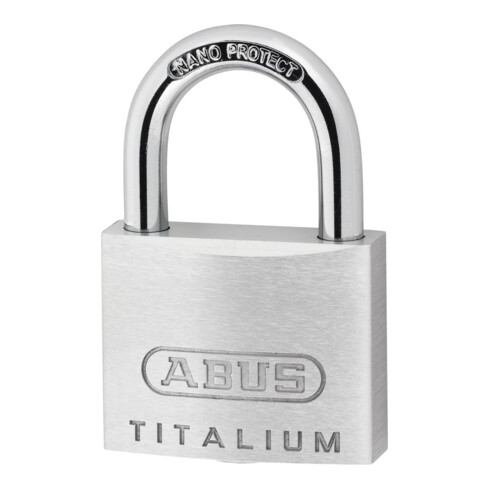 ABUS Zylindervorhangschloss 64TI/40 Corps de serrure L.40mm Titalium, clés variées